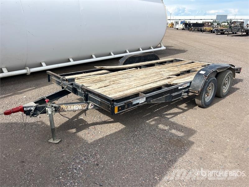 Diamond C 16 ft T/A Equipment Trailer Auto pārvadāšanas treileri
