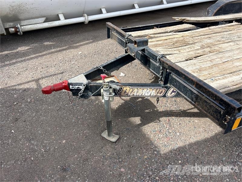 Diamond C 16 ft T/A Equipment Trailer Auto pārvadāšanas treileri