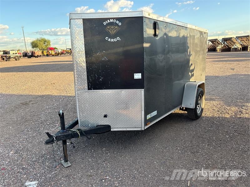 Diamond Cargo 5X10 SA-2990 10 ft S/A Enclosed Trailer Прицепы-фургоны