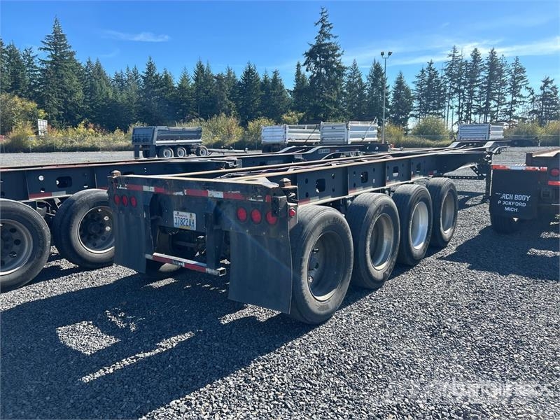 Dionbilt 40 ft Quad/A Container Trailer Remorque porte container