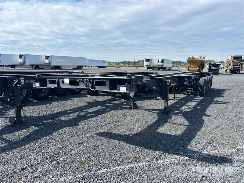 Dionbilt 40 ft Quad/A Container Trailer Kontejnerske prikolice