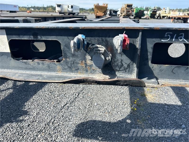 Dionbilt 40 ft Quad/A Container Trailer Kontejnerske prikolice