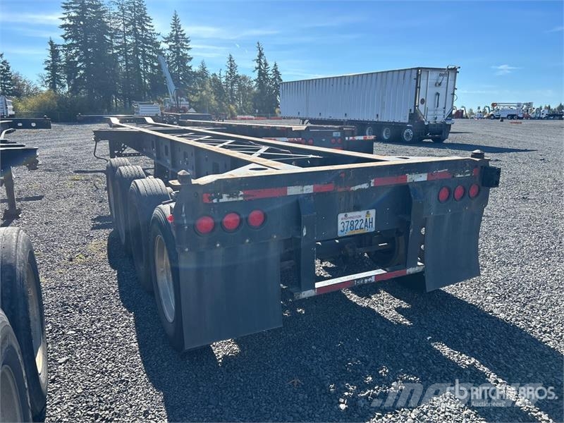 Dionbilt 40 ft Quad/A Container Trailer Remorque porte container