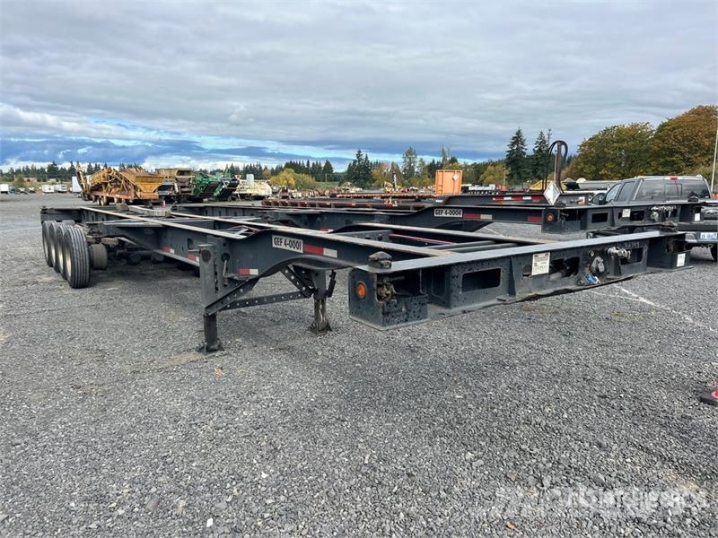  Dionbilt DBN40205SR8PNT 40 ft Quad/A Container Tra Прицепы-Контейнеровозы