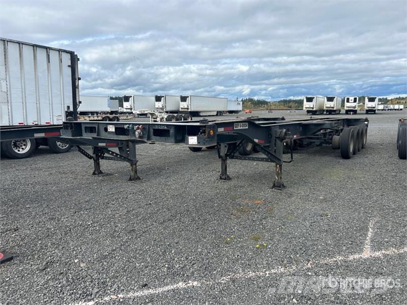 Dionbilt DBN40205SR8PNT 40 ft Quad/A Container Tra Прицепы-Контейнеровозы