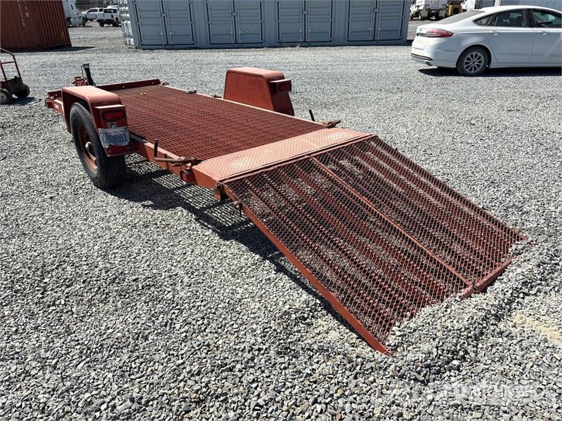 Ditch Witch 13 ft S/A Equipment Trailer Araç nakil römorklari