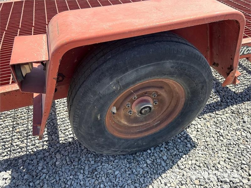 Ditch Witch 13 ft S/A Equipment Trailer Araç nakil römorklari
