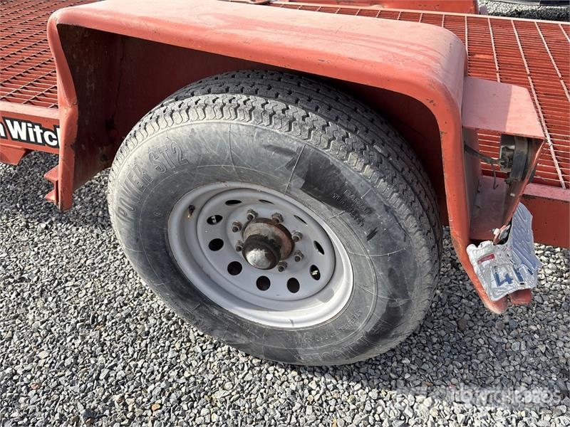 Ditch Witch 13 ft S/A Equipment Trailer Anhænger til Autotransport