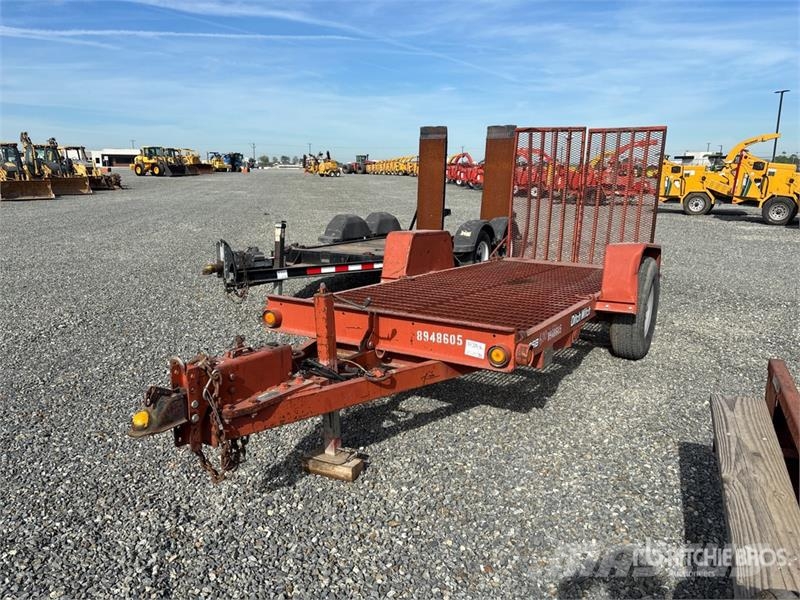 Ditch Witch 13 ft S/A Equipment Trailer Anhænger til Autotransport