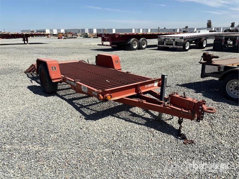 Ditch Witch 13 ft S/A Equipment Trailer Araç nakil römorklari