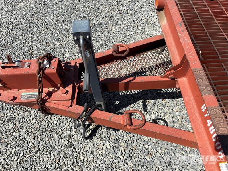 Ditch Witch 13 ft S/A Equipment Trailer Araç nakil römorklari