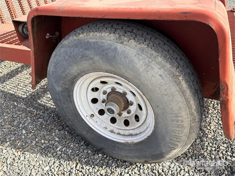 Ditch Witch 13 ft S/A Equipment Trailer Anhænger til Autotransport