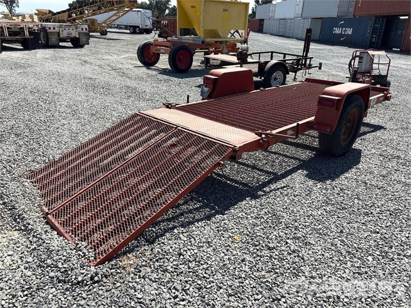 Ditch Witch 13 ft S/A Equipment Trailer Araç nakil römorklari
