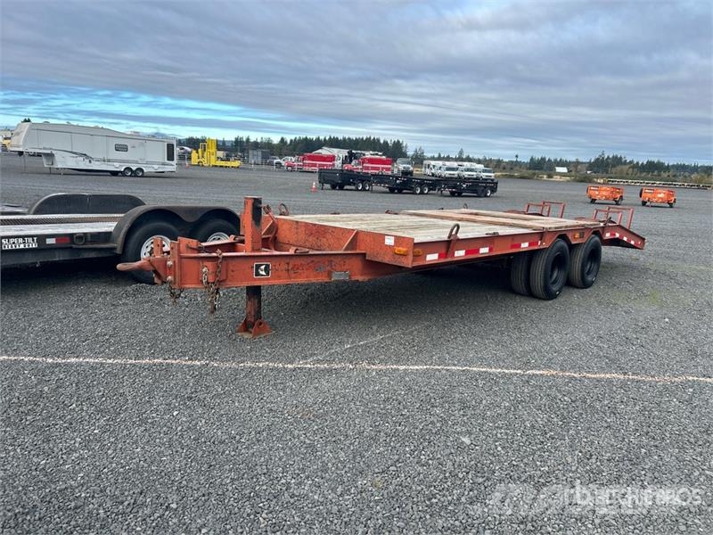 Ditch Witch 1DS 22 ft T/A Equipment Trailer Auto pārvadāšanas treileri