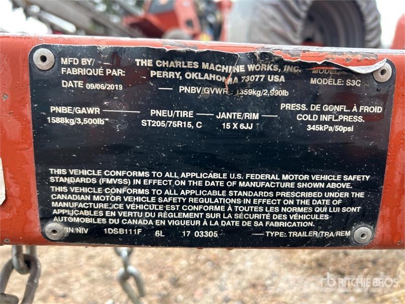 Ditch Witch C24X Tranšėjų ekskavatoriai