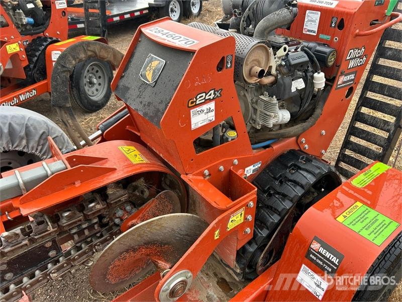Ditch Witch C24X Tranšėjų ekskavatoriai