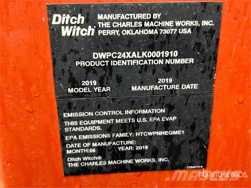 Ditch Witch C24X Tranšėjų ekskavatoriai