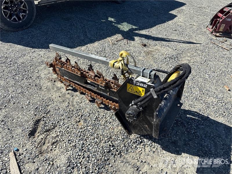 Ditch Witch CT362 Mini Skid Steer Trencher Trancheuse
