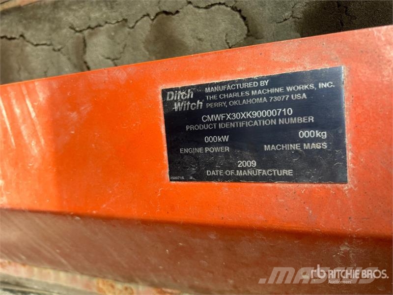 Ditch Witch FX30 500 gal T/A Vacuum Excavation Unit Dodatki in rezervni deli za opremo za vrtanje