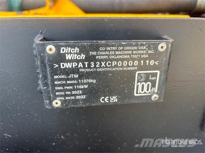 Ditch Witch JT32 Directional Drill Обладнання для горизонтального буріння