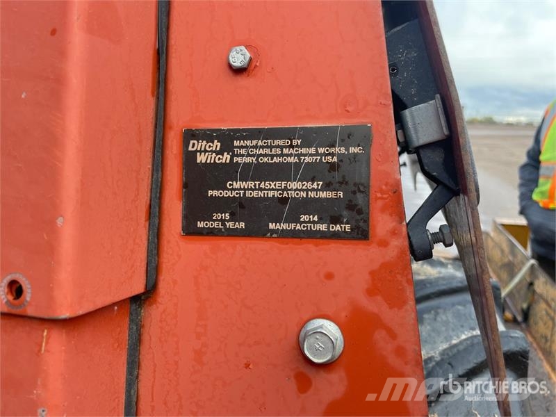 Ditch Witch RT45 4x4 Trencher 트렌처
