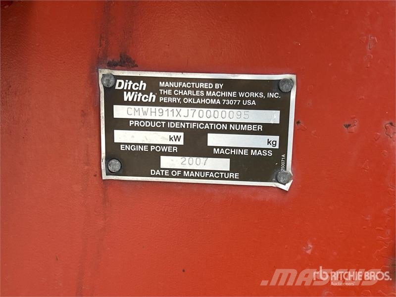Ditch Witch RT75-H 4x4 Trencher Kædegravere