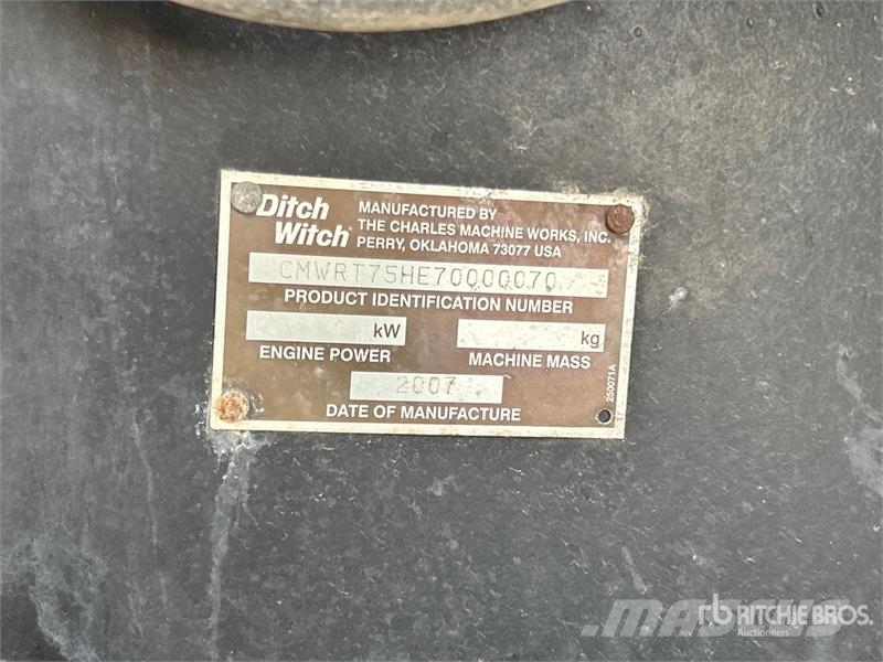 Ditch Witch RT75-H 4x4 Trencher Kædegravere