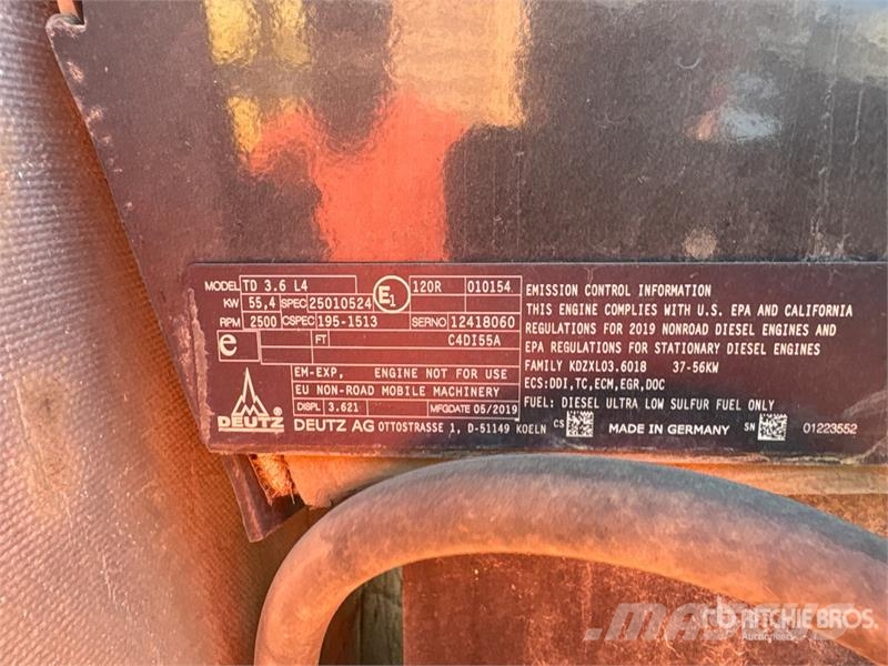 Ditch Witch RT80B 4x4 Trencher Εκσκαφέας χανδάκων