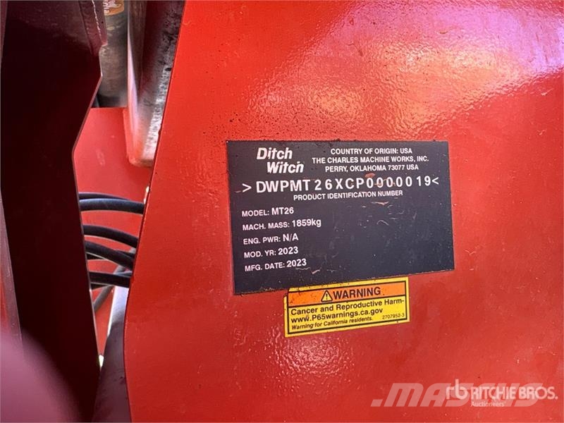 Ditch Witch RT80B 4x4 Trencher Εκσκαφέας χανδάκων