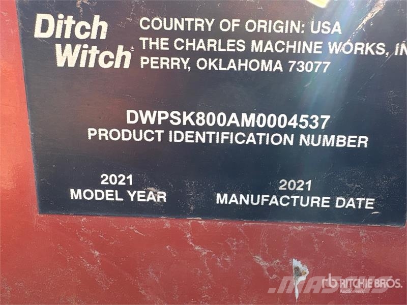 Ditch Witch SK800 Compact Track Loader Kompaktlader