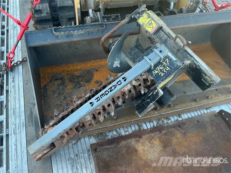 Ditch Witch Skid Steer Trencher Tranšeju racēji