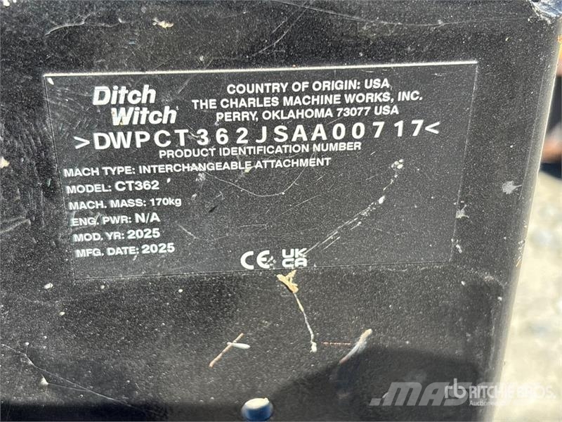 Ditch Witch Skid Steer Trencher 掘溝機