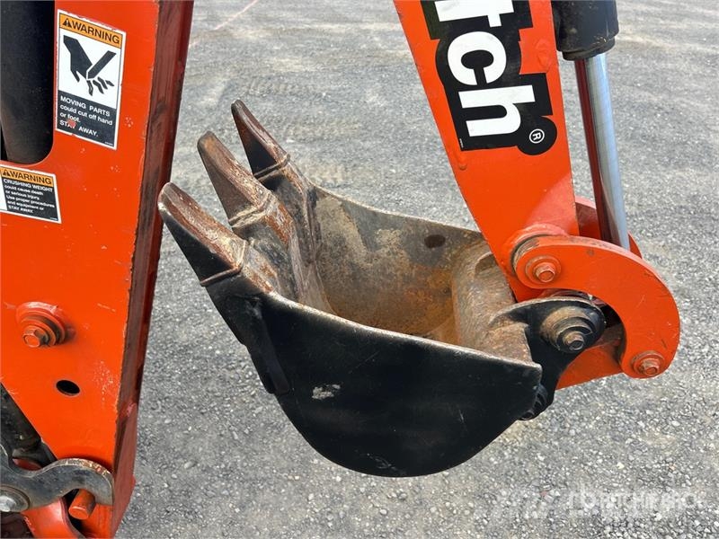 Ditch Witch XT855 Tracked Backhoe Loader Rovokopači