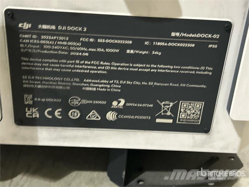  DJI Dock Dock Station Ďalšie komponenty