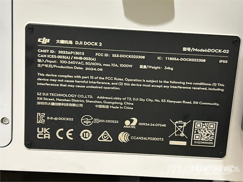  DJI Dock Dock Station Ďalšie komponenty
