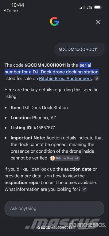  DJI Drone Docking Station Селскостопанство - Други