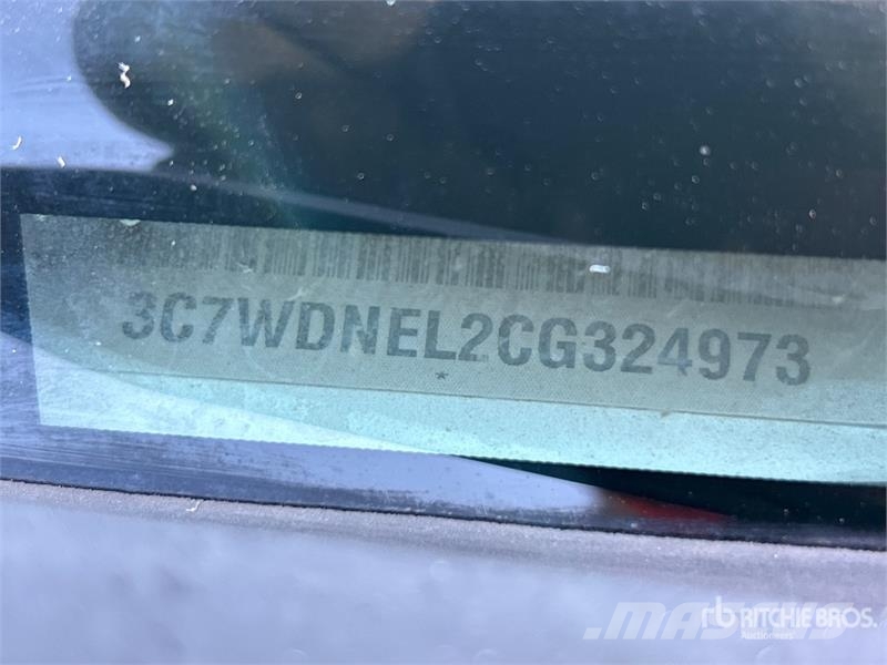 Dodge Ram 5500 Pritschenwagen/Pritschenwagen mit Seitenklappe