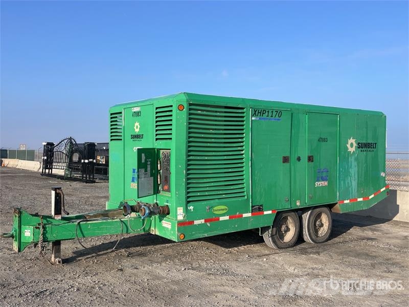 Doosan 1170/350 Mobile Air Compressor مكابس