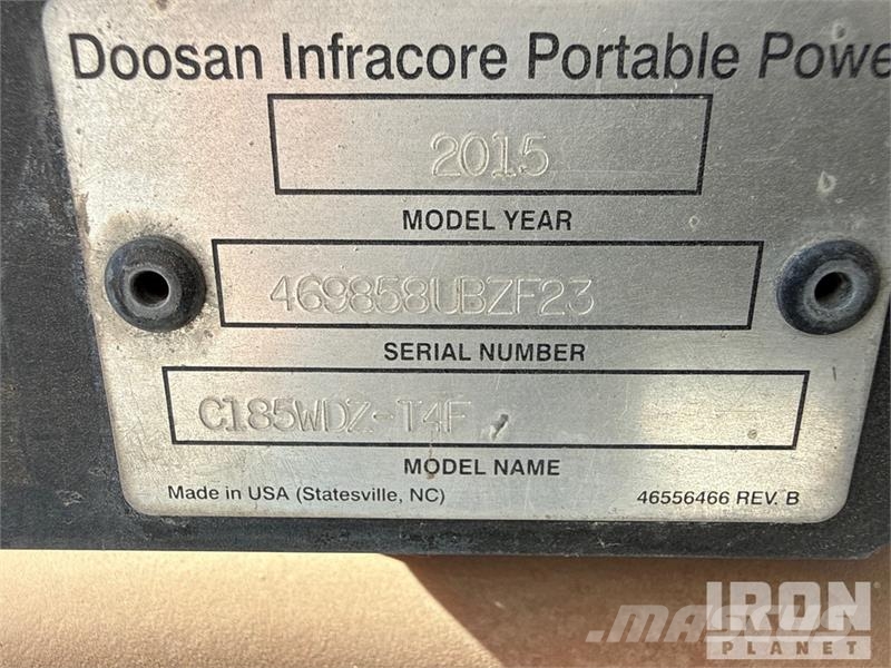 Doosan C185WDZ-T4F 콤푸레샤