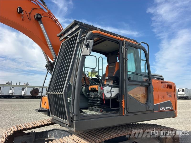 Doosan DX170LC-5 Tracked Excavator Kāpurķēžu ekskavatori