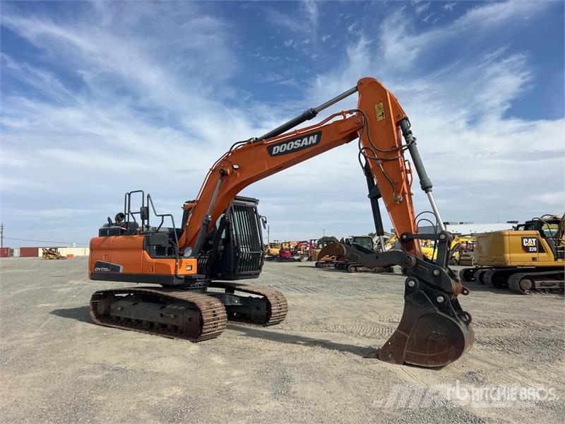 Doosan DX170LC-5 Tracked Excavator Kāpurķēžu ekskavatori
