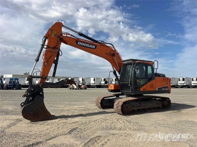 Doosan DX170LC-5 Tracked Excavator Kāpurķēžu ekskavatori