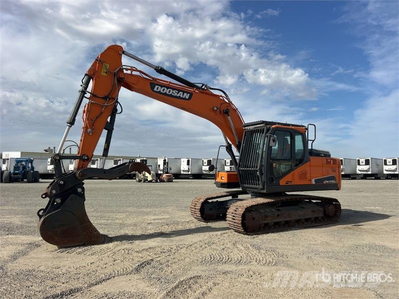 Doosan DX170LC-5 Tracked Excavator Kāpurķēžu ekskavatori