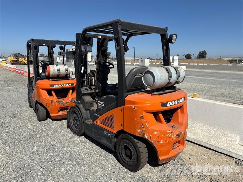 Doosan G25N-7LP 5000 lb Cushion Tire Forklift Wózki widłowe inne