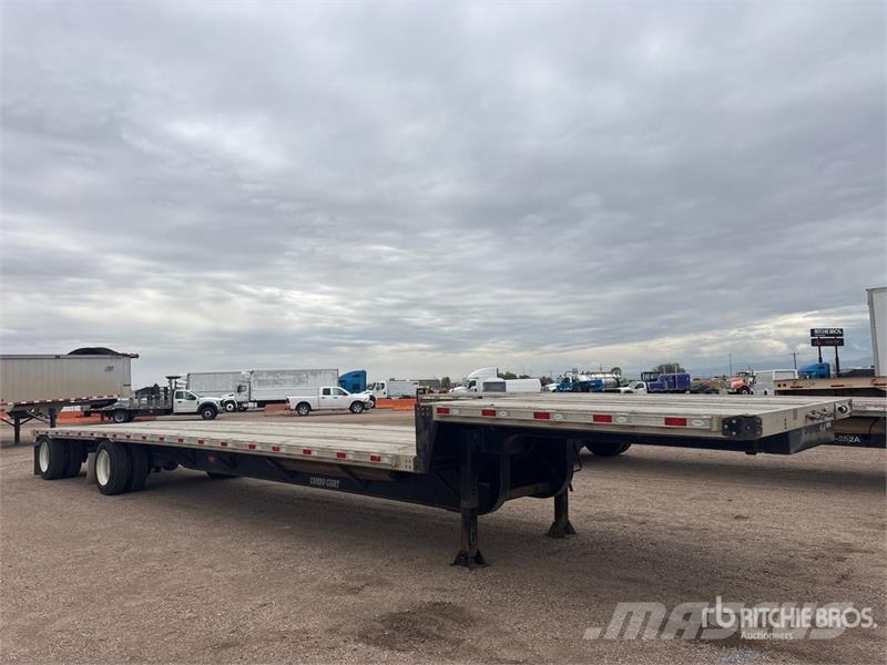 Dorsey DC-48 48 ft Spread axle 10' 6 Step Deck Trailer 로우 로더
