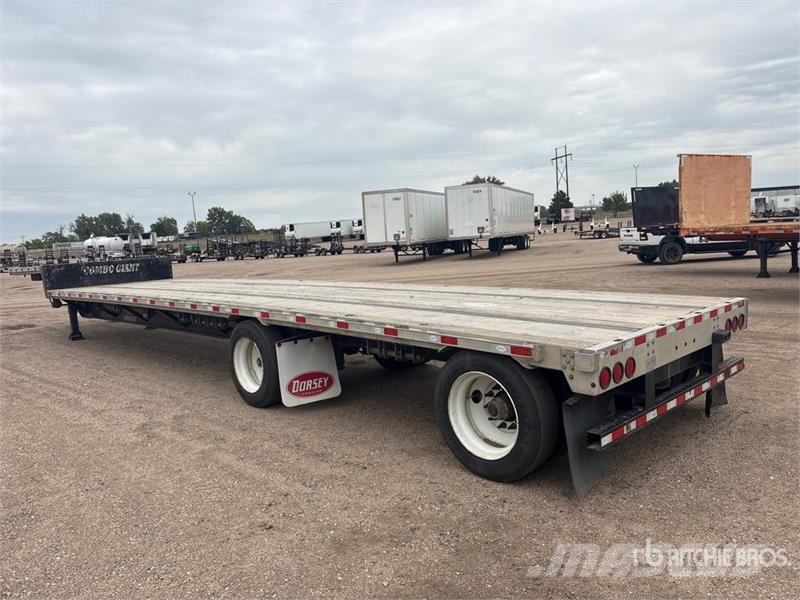 Dorsey DC-48 48 ft Spread axle 10' 6 Step Deck Trailer 로우 로더
