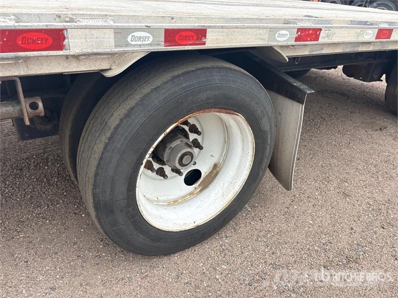 Dorsey DC-48 48 ft Spread axle 10' 6 Step Deck Trailer 로우 로더