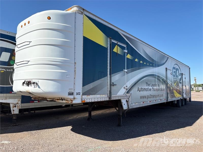Dorsey DFVPT-E T/A 3 Car Enclosed Car Carrier Trailer Araç nakil yari çekicileri