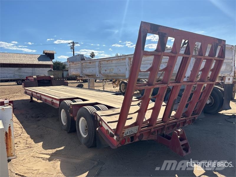 Dorsey HTS35 35 ft T/A Equipment Trailer Remorque porte engin