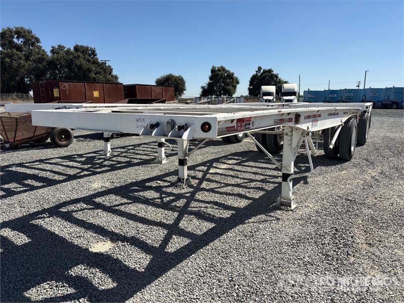 Dragon FB 24 ft S/A Lead Flatbed Trailer Vlakke laadvloer